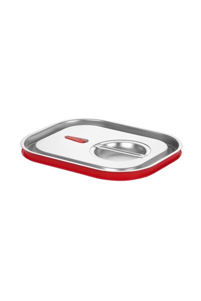 HENDI Capac pentru recipiente GN cu margine din silicon, Kitchen Line, GN 1/2...