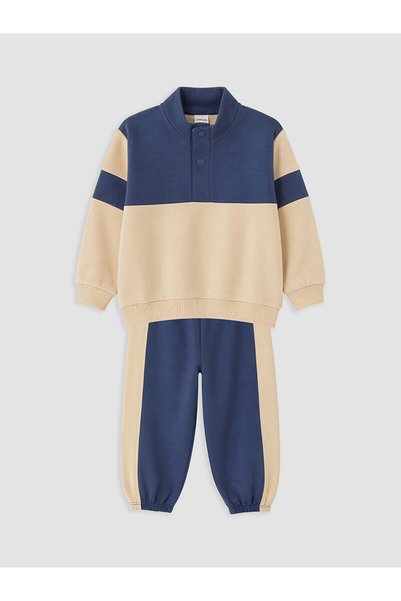 LC Waikiki NEVAVM Farkıyla LCW baby طقم أطفال أولادي بلون أزرق