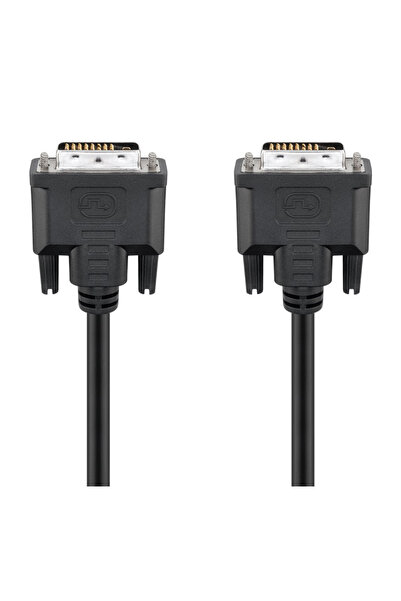 goobay Καλώδιο DVI-D 24+1 93573, 30AWG, Full HD, 1.8μ, μαύρο