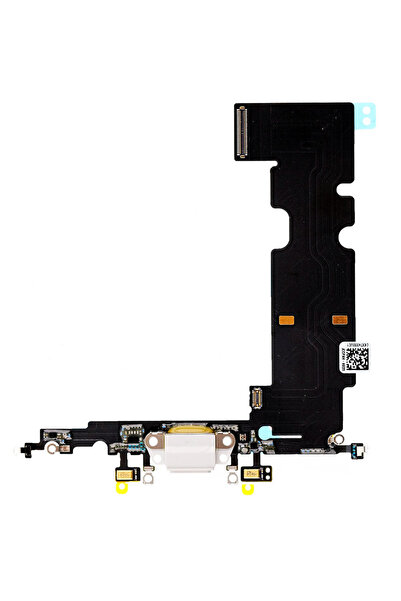 unbranded Καλώδιο flex θύρας φόρτισης για iPhone 8 Plus, ασημί