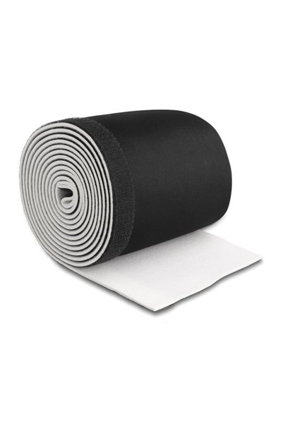 unbranded Ταινία νεοπρενίου τύπου Velcro TIES-038, 13,5 εκ., 3 μ., μαύρο/άσπρο