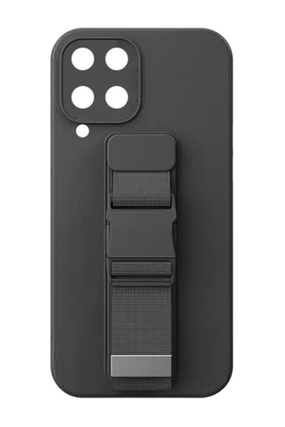 POWERTECH Θήκη με κορδόνι MOB-1837 για Samsung Galaxy A42 5G, μαύρο