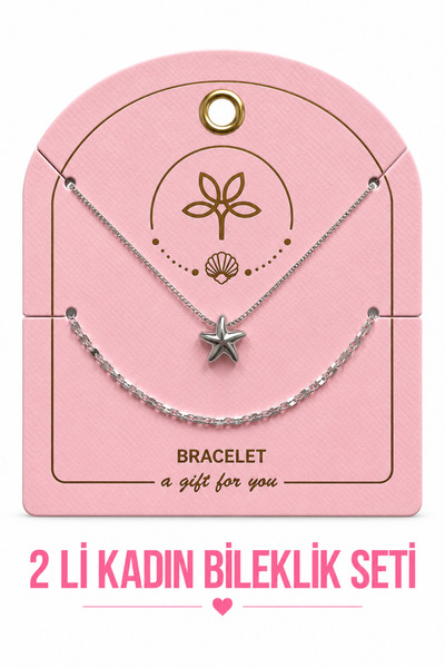 Jack Ferrero Women's 2-Piece Bracelet Combination