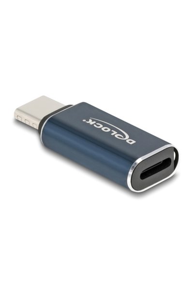 DELOCK Αντάπτορας USB-C σε Lightning 60688, 35W, 480Mbps, ανθρακί