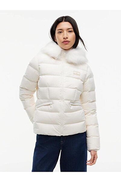 Tommy Hilfiger TJW SLIM HOOD PUFFER DOWN EXT