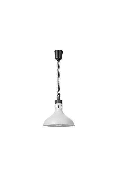 00 Lampă termică cu ridicare și coborâre, formă de clopot, Hendi, alb, 230V/2...