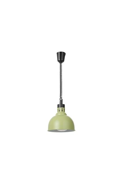 00 Lampă termică tip cupolă, cu reglare pe înălțime, Hendi, verde, 230V/250 W...