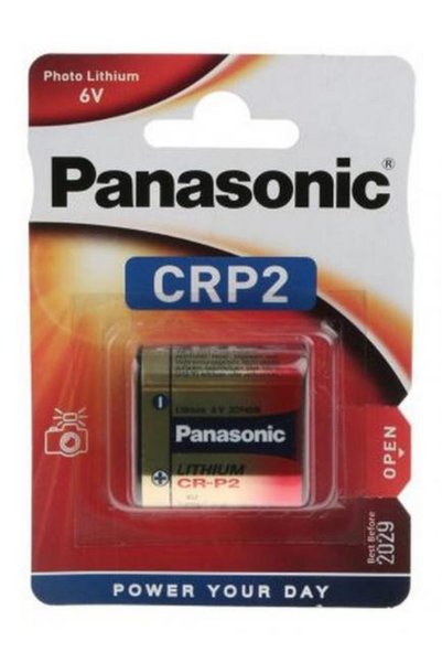 PANASONIC μπαταρία λιθίου, CRP2, 6V, 1 τεμάχιο