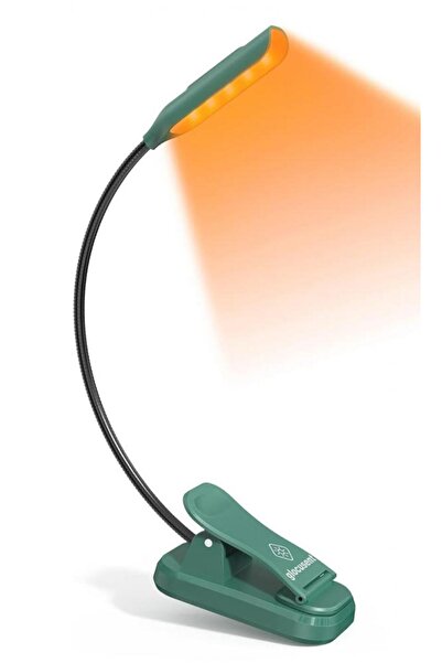 Glocusent Φως ανάγνωσης LED GLCSNTBL102G, επαναφορτιζόμενο, έως 45lm, πράσινο