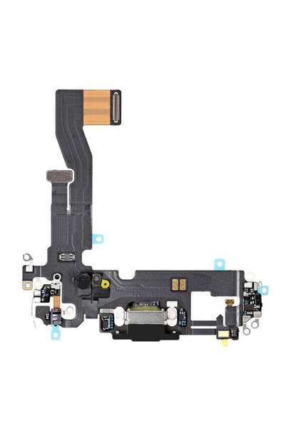 unbranded Καλώδιο flex θύρας φόρτισης SPIP11-0016 για iPhone 12 Pro, μαύρο