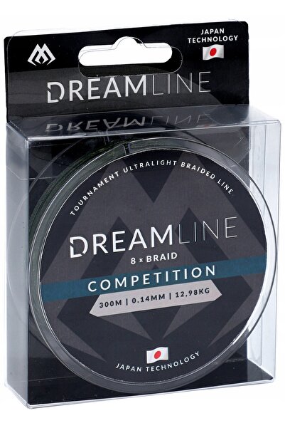 Mikado DREAMLINE COMPETITION (VERDE) 0.18mm 18.32kg FIR DE PESCUIT PENTRU PRO...