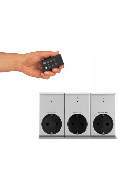 Rev Set de prize RC 3x1000W argintiu 3+1
