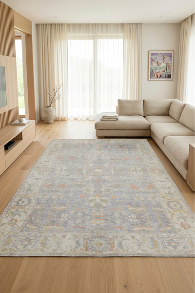 Decomia Home HERITAGE Etnik Desenli Vintage Şönil Kilim Salon Halısı Mutfak H...