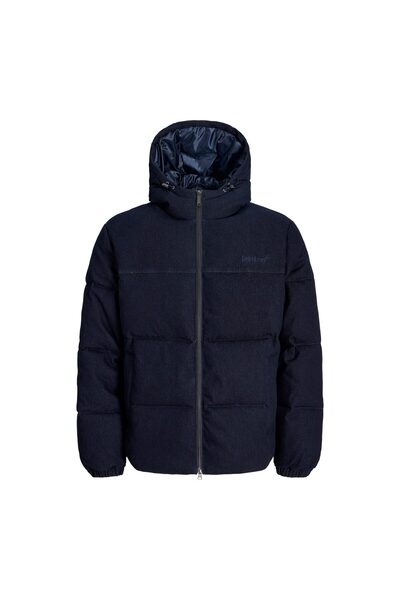 Jack & Jones Oxford Heavy Erkek Lacivert Mont (12298745-SKYC)