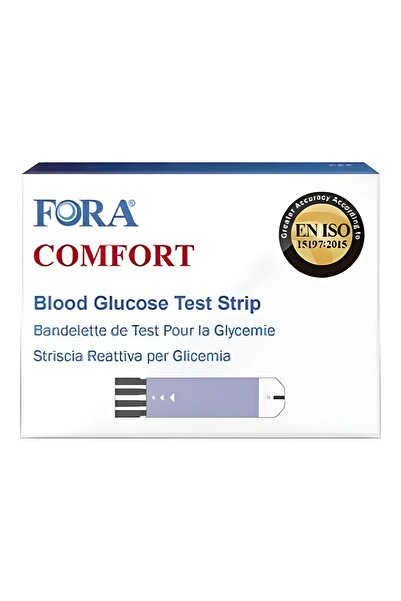 FORA Blood Glucose Test Strip – 50 Pieces For Diabetes Blood Sugar Testing