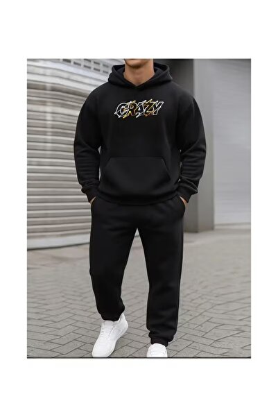 AEMİ Set de 2 piese unisex, hanorac și pantaloni de trening supradimensionați...
