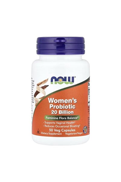 Now Foods Women’s Probiotic 20 Billion 50 Veg Capsules Multi-Strain Probiotic...