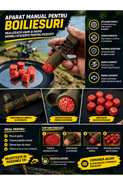 Generic Brand Aparat Manual pentru Realizarea Boiliesurilor
