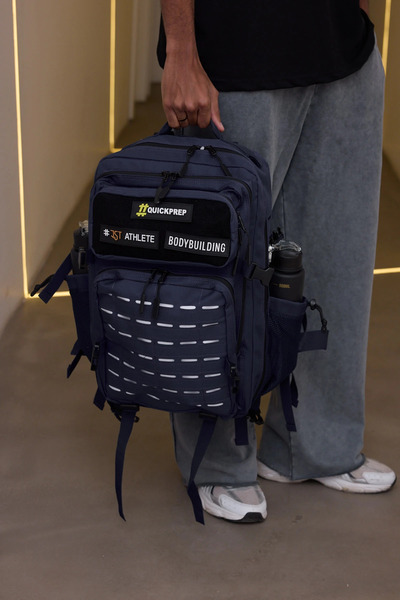 QUİCKPREP 45 L Tactical Military Backpack Laser Cut Molle System Sports and C...