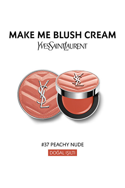 Yves Saint Laurent Make Me Blush Cream Krem Allık 37 Peachy Nude 3614274932577