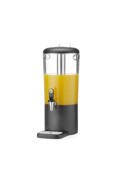 HENDI Dispenser suc UNIQ 8L, negru 318x216x(Î)532