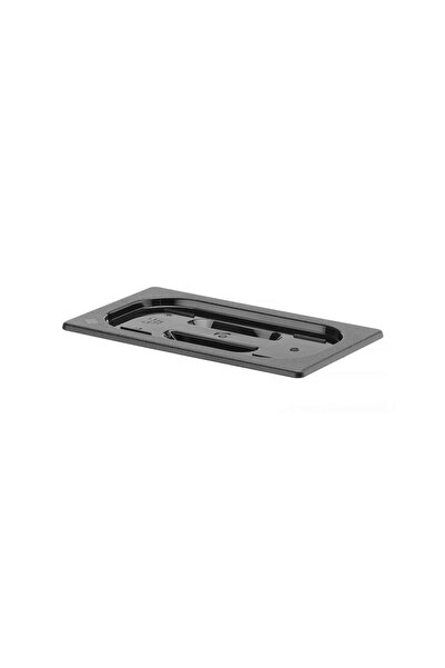 00 Capac pentru recipient GN 1/1 Cool, Hendi, GN 1/4, negru, 265 x 163 mm