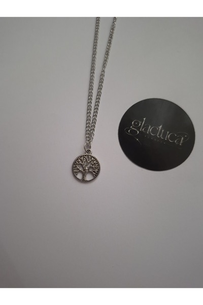 glactuca craft Tree of Life Chain Necklace