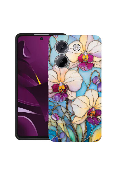 bestcase ®   Θήκη TPU Υπέρλεπτη για Honor 600 Smart, Φλοράλ - Ορχιδέα με σχέδ...