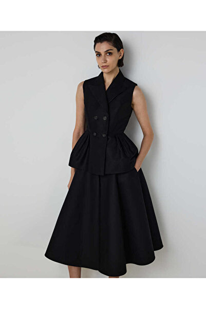 Machka PİLELİ PEPLUM YELEK