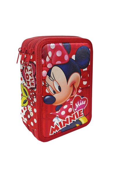 Cerda Κασετίνα Γεμάτη Τριπλή Minnie