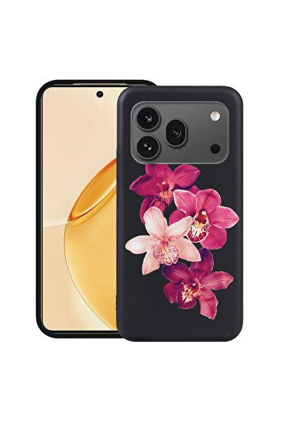 bestcase ®   Θήκη TPU Υπέρλεπτη για Honor 600 Pro, Φλοράλ - Κόκκινη Ορχιδέα, ...