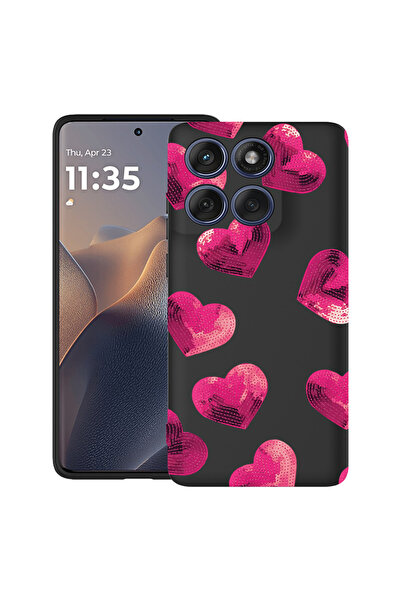 bestcase ®   Θήκη TPU Υπέρλεπτη για Motorola Edge 70 Pro, Σχέδιο Καρδιάς, 315...