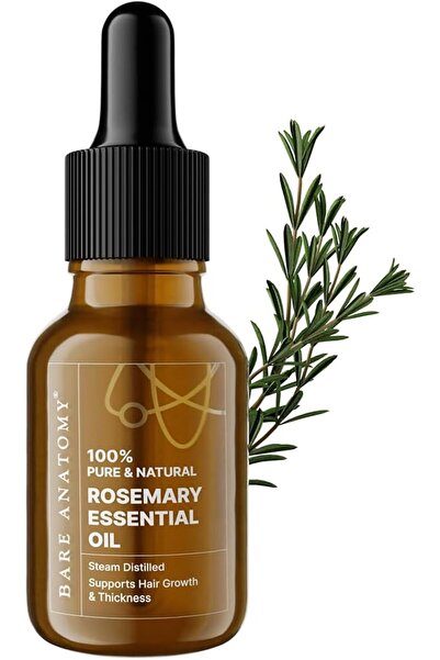 Bare Anatomy Bire Anatomic 100% Pure and Natural Rosemary Essential Oil for H...
