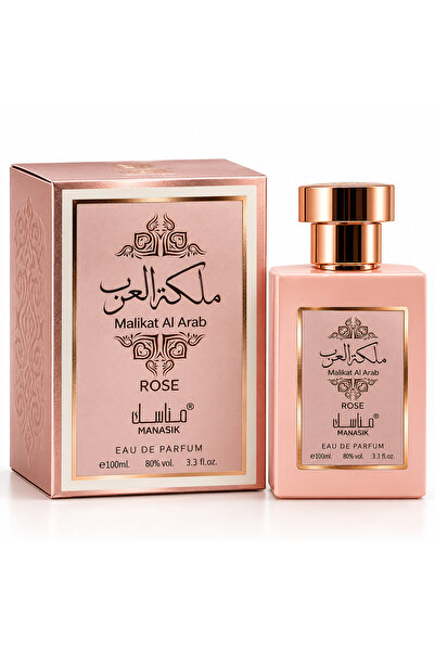 MANASIK Apă de parfum pentru femei, Parfum de damă Malikat Al Arab Rose, EDP,...