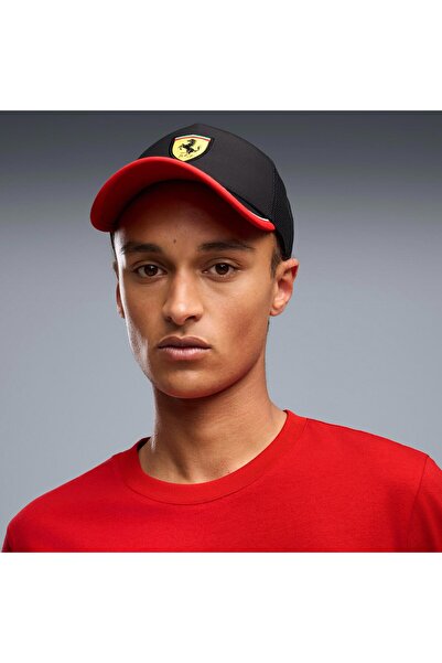 Puma Ferrari Trucker Black Hat (027403-02)