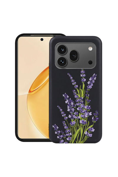 bestcase ®   Θήκη TPU Υπέρλεπτη για Honor 600 Pro, Φλοράλ - Πρεσαριστό Λεβάντ...