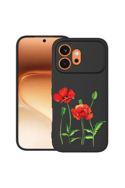 bestcase ®   Θήκη TPU Υπέρλεπτη για Honor 600, Κόκκινο Παπαρούνα, 3159987 B 643