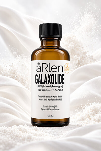 Galaxolide %100 - 50 ml - HHCB Temiz Misk Kalıcı Parfüm Hammaddesi