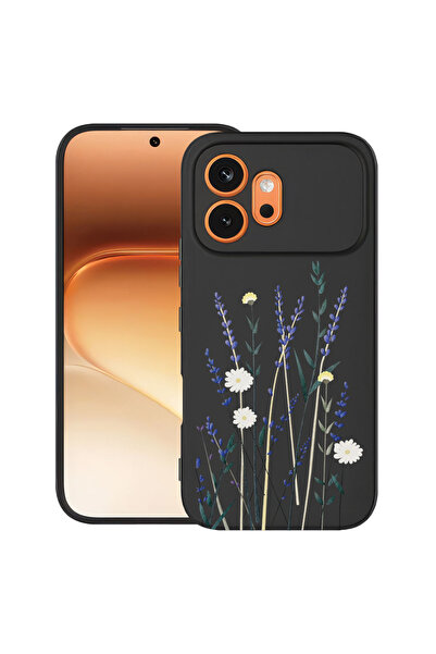 bestcase ®   TPU Ултра тънък калъф за Honor 600, Флорален - Минималистичен Ле...