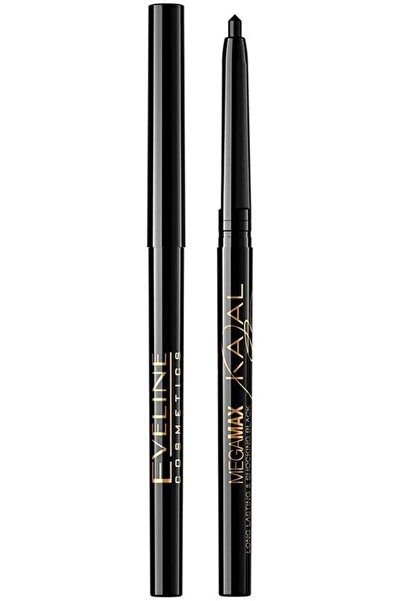 Eveline Cosmetics Kajal Mega Max Eyeliner Pencil , Black