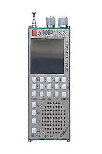 NXP TEF6686 Çipli, Çift Modlu Bluetooth ile ATS125 ESP32 65-108MHz Taşınabilir Radyo Alıcı FM / SW / MW / LW