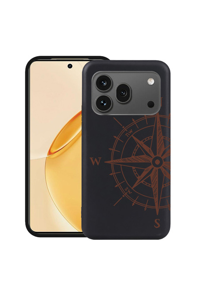 bestcase ®   TPU Ултра тънък калъф за Honor 600 Pro, Компас, 3159954 B 971