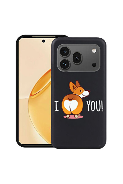 bestcase ®   TPU ултра тънък калъф за Honor 600 Pro, Емоджи сладко кученце, 3...