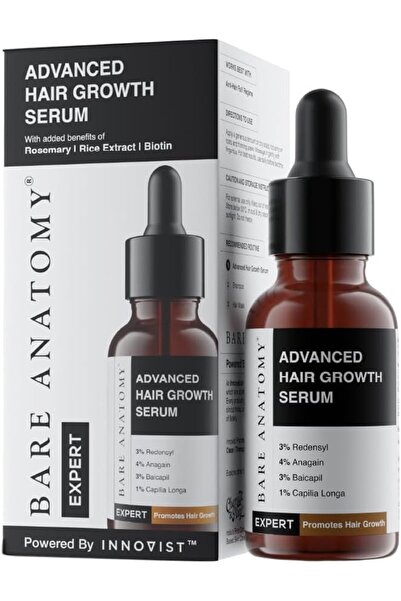 Bare Anatomy Advanced Hair Growth Serum| 3% Redensyl - 2x Better Results than...