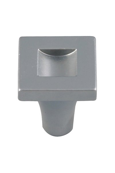 OEM Buton pentru mobila, metalic, crom satinat, M 481.87.23, 20 x 25 mm