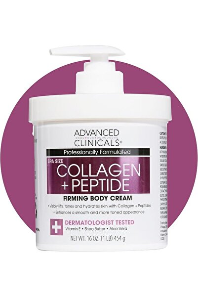 Advanced Clinicals لوشن الجسم ومرطب الوجه بببتيدات الكولاجين |   لوشن الكولاج...