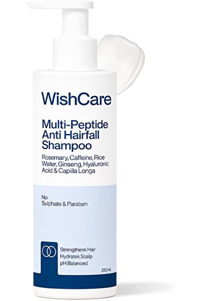 WishCare شامبو مضاد لتساقط الشعر بخلاصة الأرز والببتيدات المتعددة