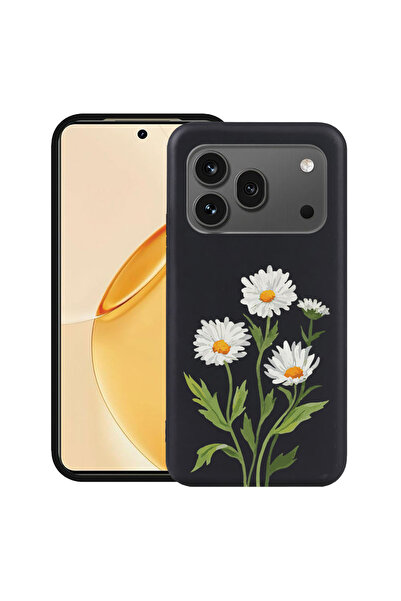 bestcase ®   TPU ултра тънък калъф за Honor 600 Pro, Флорален - Пресована мар...