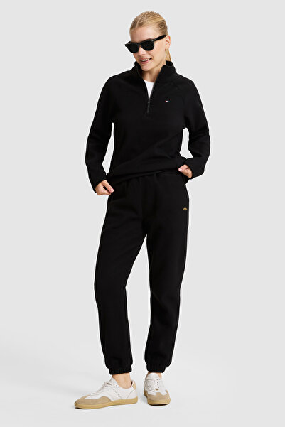 U.S. Polo Assn. بنطلون رياضي أسود للنساء 50329018-VR046