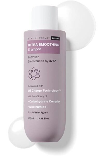 Bare Anatomy Ultra Smoothing Shampoo For Dry And Frizzy Hair, Restores Smooth...